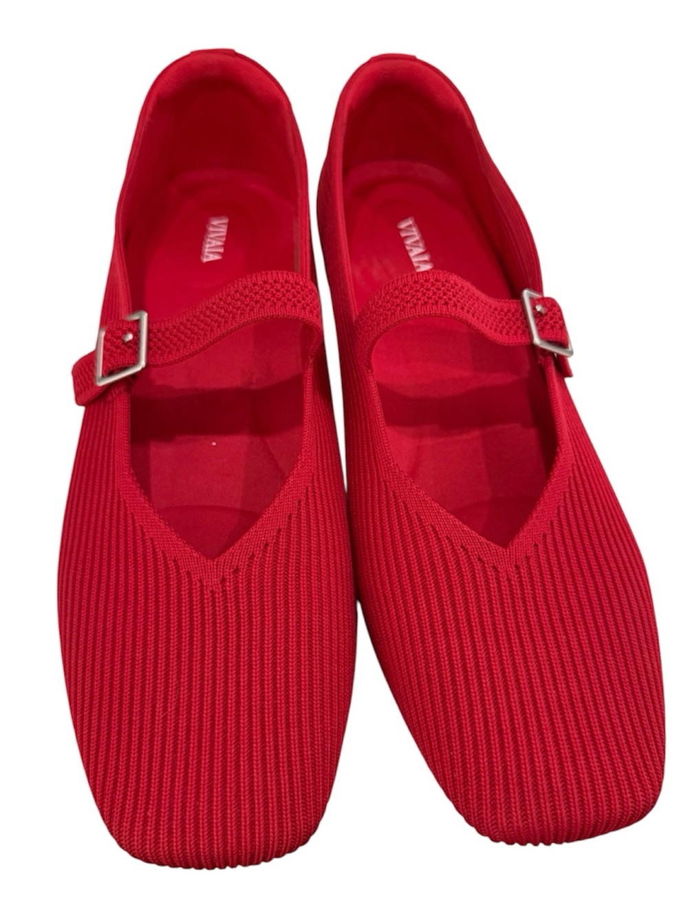 VIVAIA Squared-toe Mary Jane’s size 10 - Picture 4 of 10